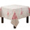 Square_Tablecloth With Peppermint Christmas Tree Design