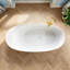 63" Solid Surface Freestanding Bathtub