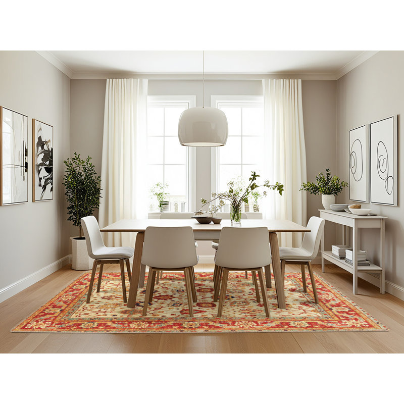 Ismaeel Oriental Indoor Rug, Rectangle 7' x 10'