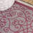 Deronte Vintage Filigree Textured Weave Light Gray/Fuchsia Indoor/Outdoor Rug-1196535059