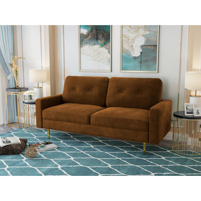 70'' Velvet Sofa