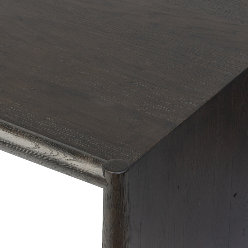 Glenview Solid Wood Coffee Table, Black