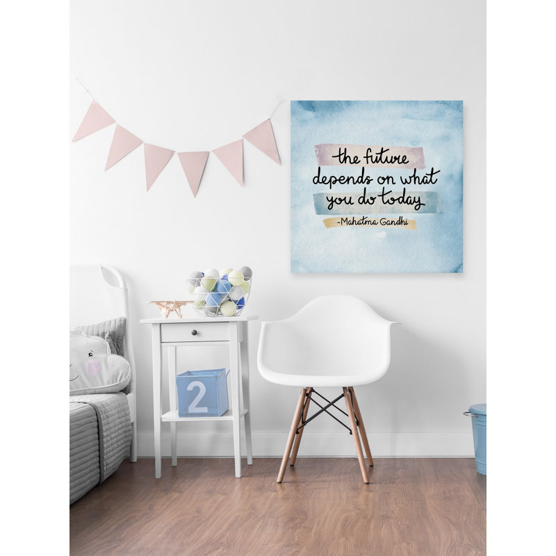 Raekwon The Future Depends On You Ii - Wrapped Canvas Print, 45cm H x 45cm W x 1.91cm D