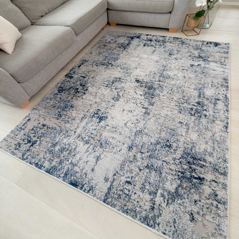 Hargimont Abstract Area Rug, Rectangle 120 x 170cm