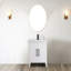 Meuble-lavabo simple 24 po avec plateau en céramique Chambery-94426581-95759525-119156864