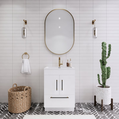 Meuble-lavabo simple Spring