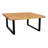 Delmy Solid Wood Top Single Coffee Table