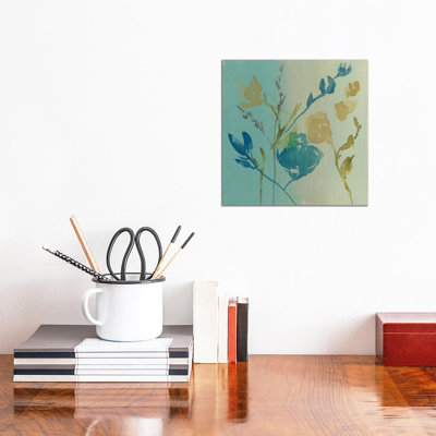 Spa & Sage Bouquet II by Jennifer Goldberger - Wrapped Canvas Print