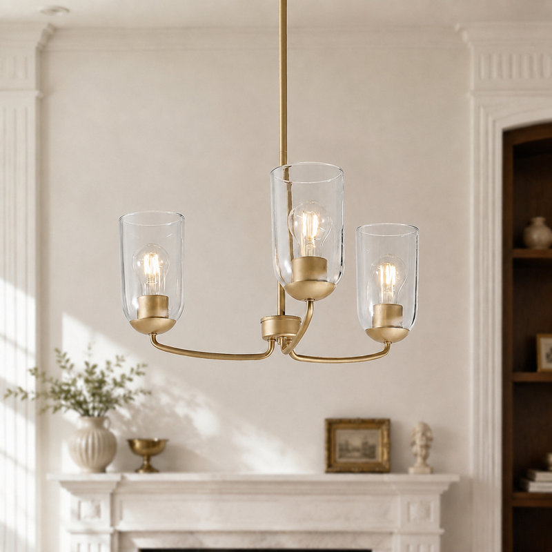 Chandelier, Gold
