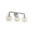 Polished Nickel/Textured Black