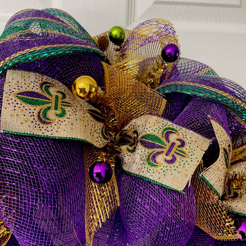 Couronne Mardi Gras Fleur De Lis