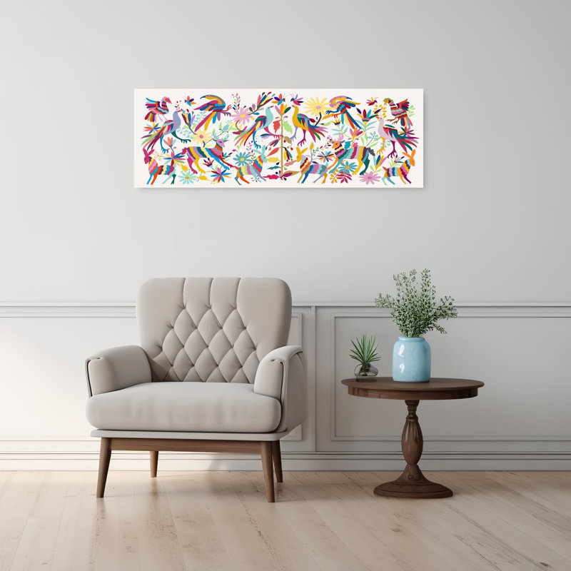 Art mural vibrant vibrant, H 12 po x l 36 po