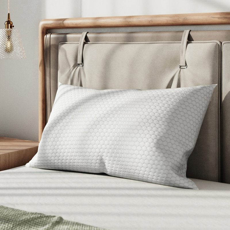 Lansford White Bolster Cushion, 48cmH x 74cmW