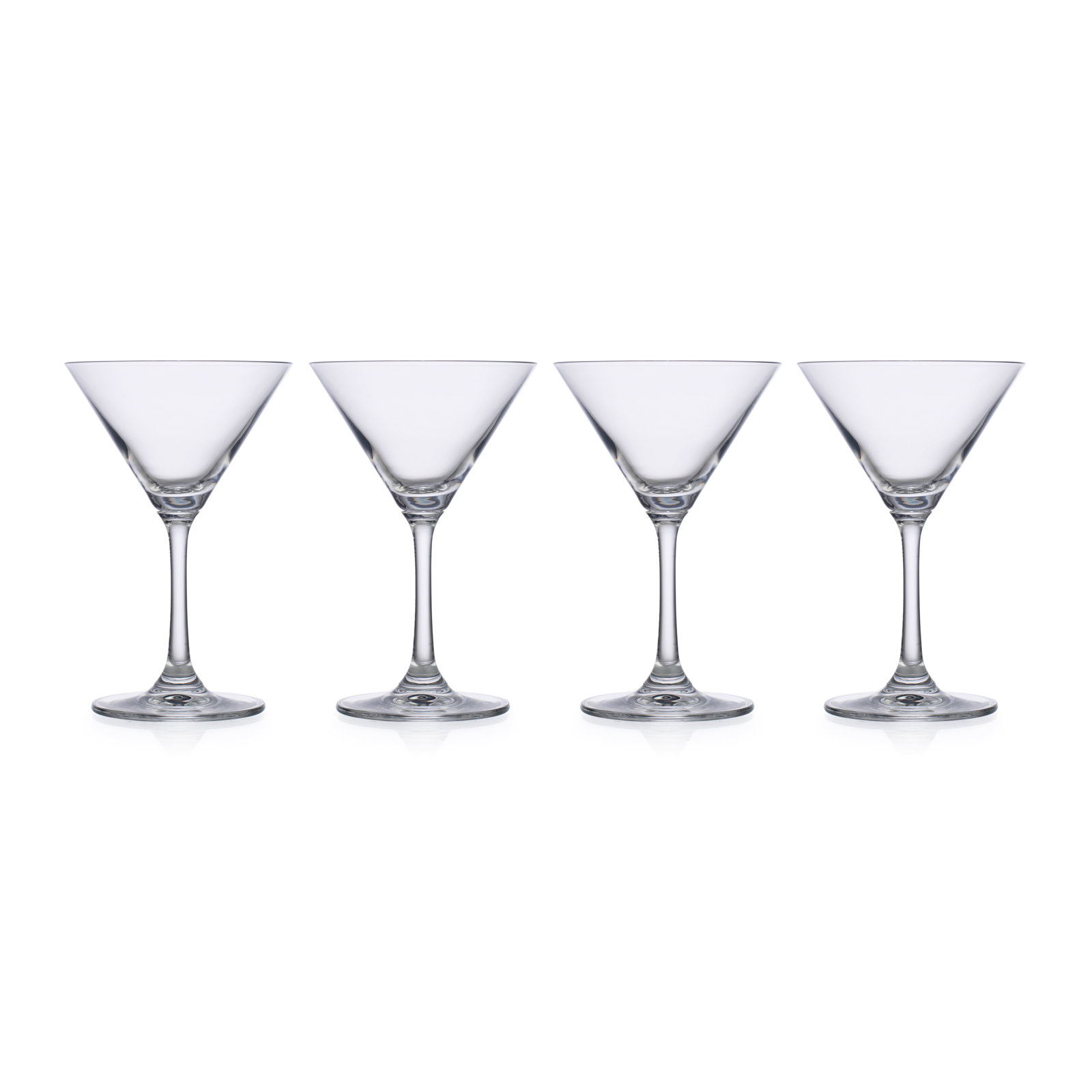 Veneto Crystal Martini Glass, Clear
