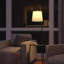 150cm Black Tray Table Floor Lamp