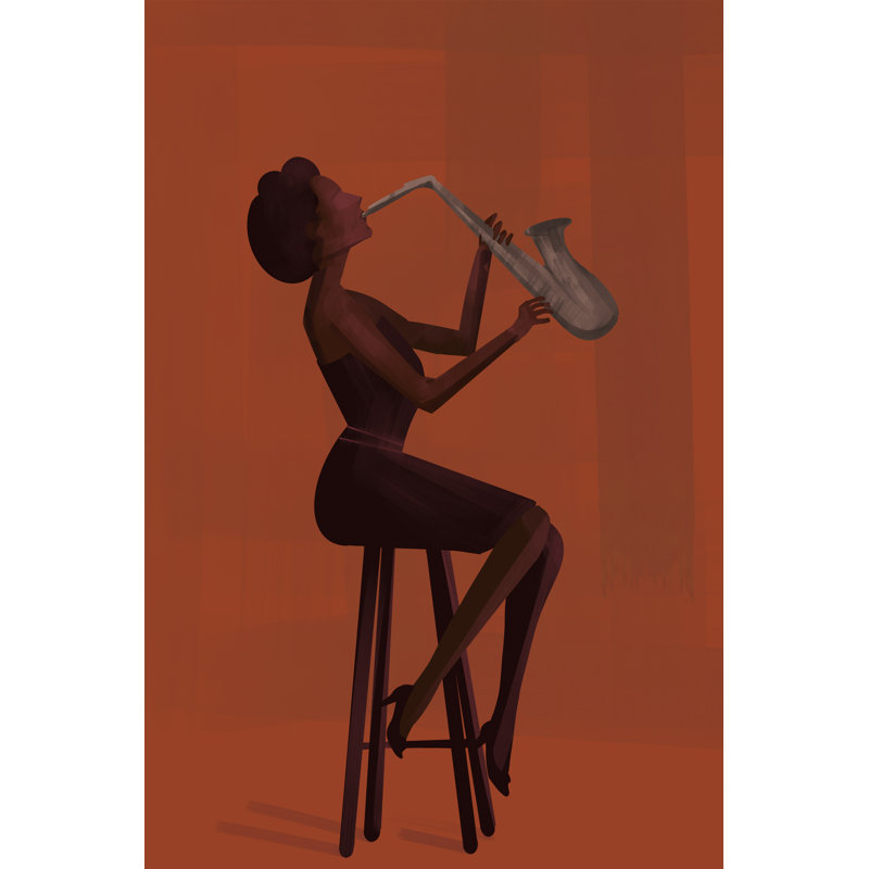 Music & Art IV by Arctic Frame - Wrapped Canvas Print, 46cm H x 30cm W