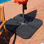 Parasol de patio décalé 10 'et base croisée et bases carrées - Beige-322537106