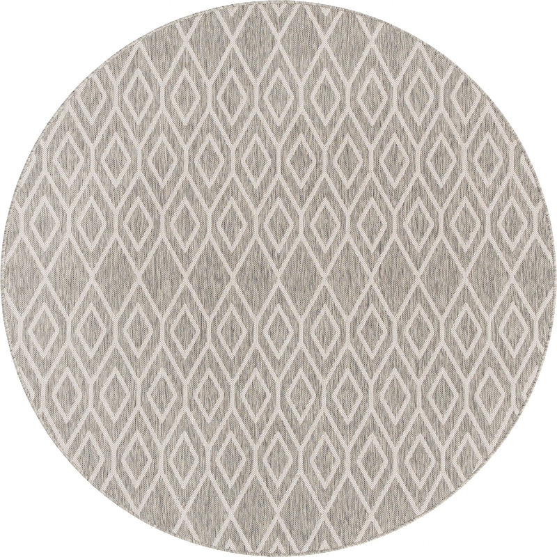 Outdoor Destiny Area Rug Cream Color, Runner 2' x 8'