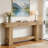 71" Console Table, Farmhouse Sofa Table Hallway Table