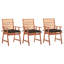 Chaise de terrasse avec coussins Wingert-1106372755