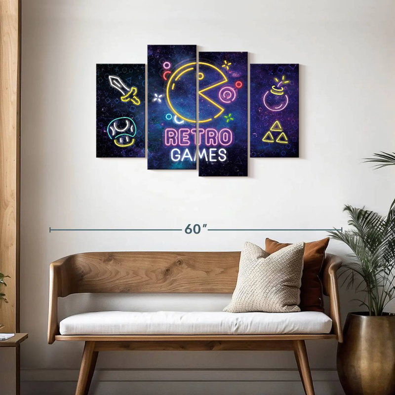 Keiraleigh Neon Retro Jeux