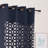 Aikeem Polyester Trellis Cutout Curtain Panel Pair-973133022