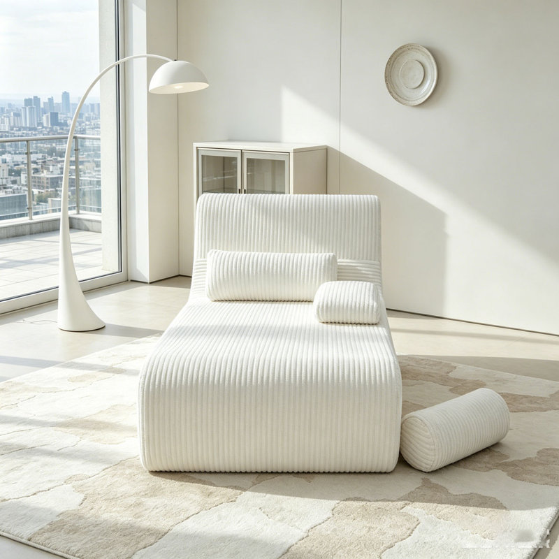 Méridienne Modern, Beige