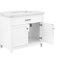 Meuble-lavabo 37 po avec comptoir en pierre reconstituée