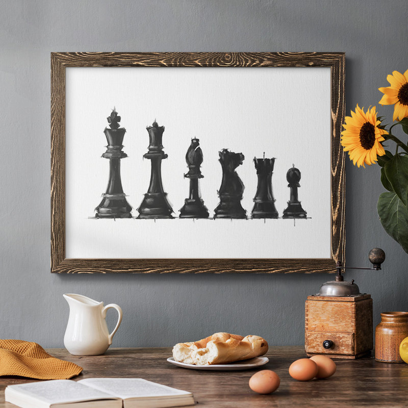 «Start Line Up I», reproduction sur toile, Noyer, H 14 po x l 20 po x P 1,5 po