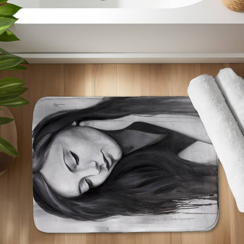 Fallou Microfiber Non-Slip Bath Mat