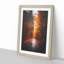 Autumn Road in Austria in Abstract - Picture Frame Graphic Art Print-55683348-55683349