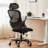 Riegelsville Mesh Office Task Chair with Headrest-670822152