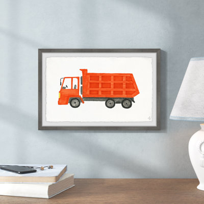 Blom Dump Truck, reproduction encadrée