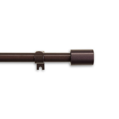 Nora Steel Adjustable Single Curtain Rod