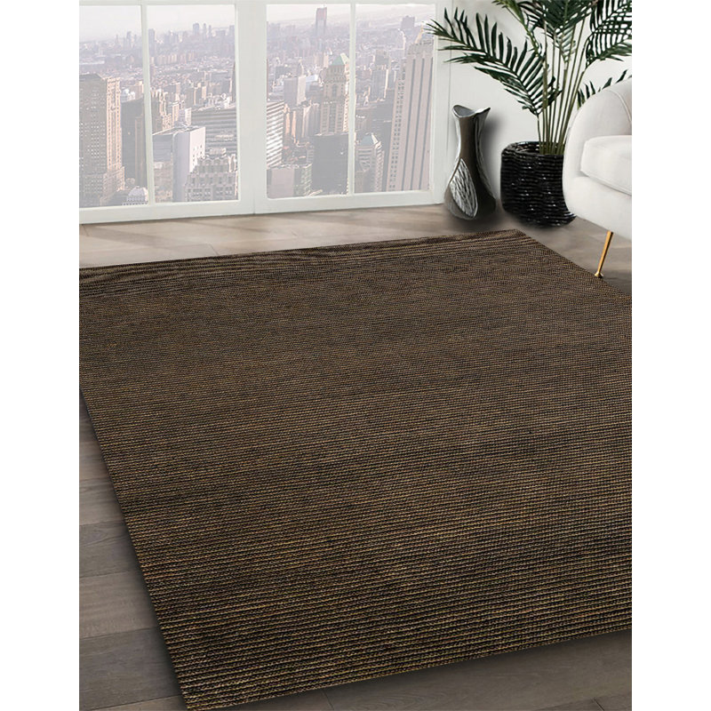 Wool Abstract Indoor Rug, Square 8'