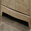Commode 6 tiroirs, l 57 po avec poignées noires-746737033