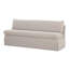 Fable Slipcover Dining Bench Beige