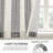 Kitchen Curtains Striped Tier Linen Short Curtains Pinstripe Cafe Curtains-453071178-453071184