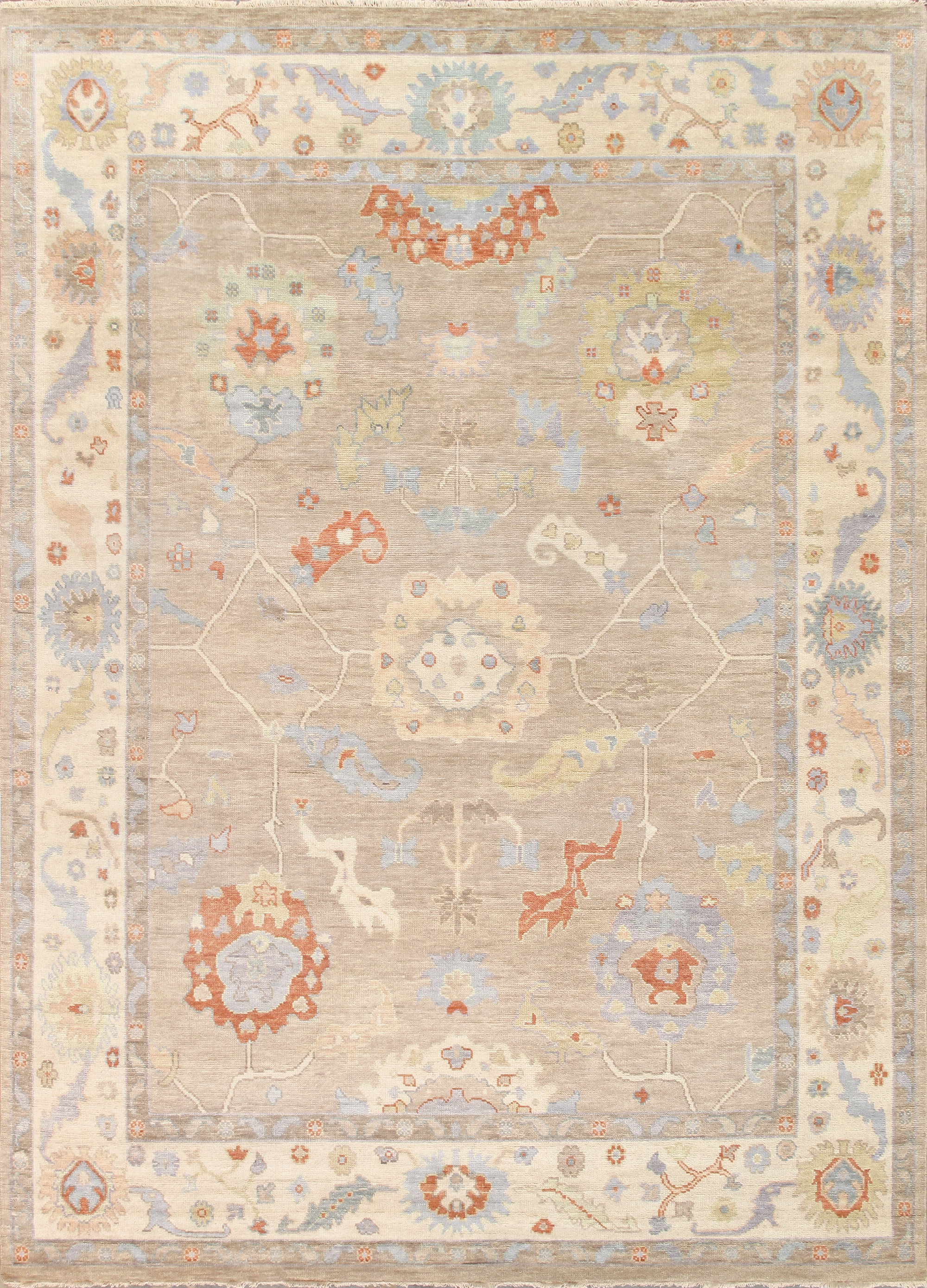 Reclaimed Rug Collection, Crescent, Ivory Beige