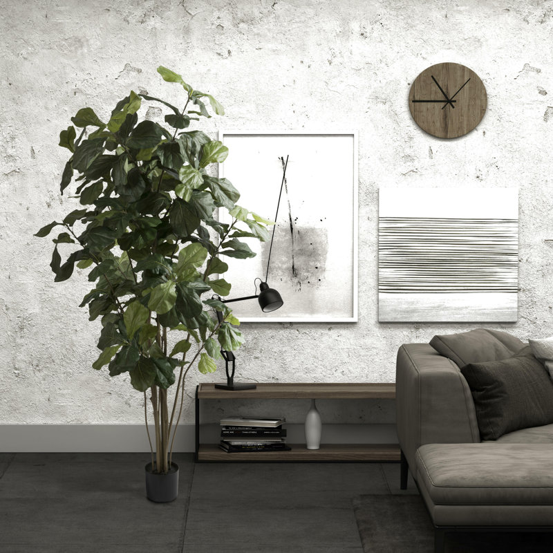 Faux Tree in Pot, 84" H x 40" W x 40" D