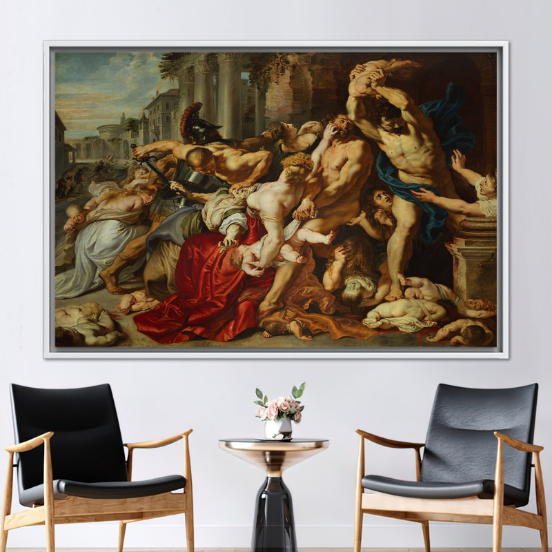 1 Piece Wall Art on Canvas, 25 cm H x 35 cm W, Framed Print without Mat, White