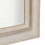 Indo Rectangle Solid Wood Beveled Mirror