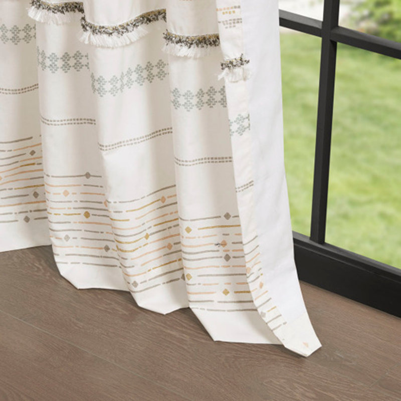 Cotton Printed Curtain panel