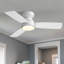 Ventilateur de plafond standard à DEL à 3 pales 32 po avec ensemble d'éclairage et télécommande-207201556-232221012-207201554