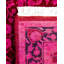 Tapis rose noué à la main de conception unique Holsworth - rose