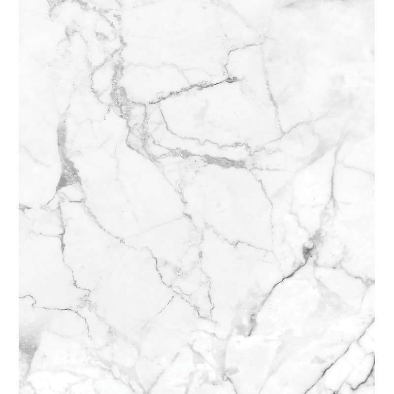 Stone Wall Mural, White, 108" L x 144" W