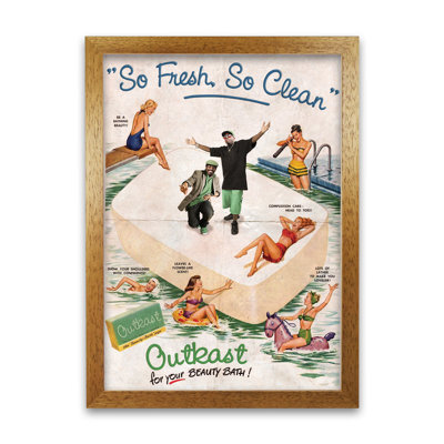 Outkast So Fresh So Clean 1 Piece Wall Art