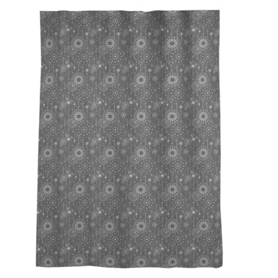 Avicia Sateen Sheer Curtain Single Panel