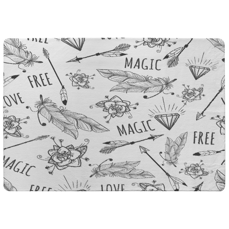 Duncan Shag Area Rug, Rectangle 160 x 230cm