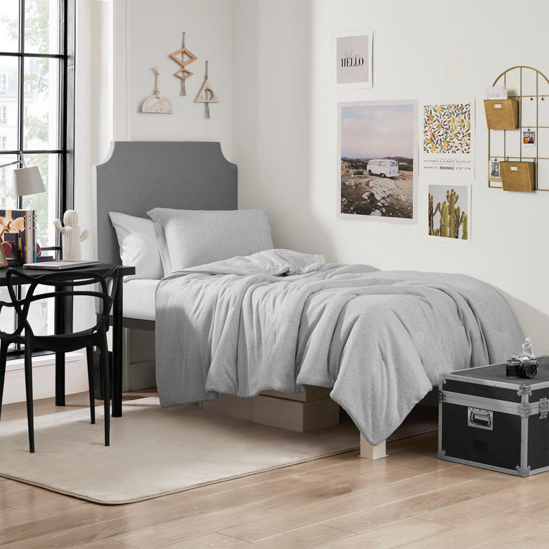 Seasonal Storm - Coma Inducer Oversized Comforter Set - Gray Mix, Twin Extra Long Comforter + 1 Standard Sham